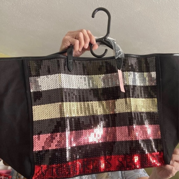 Sequined VS tote bag - Picture 10 of 13